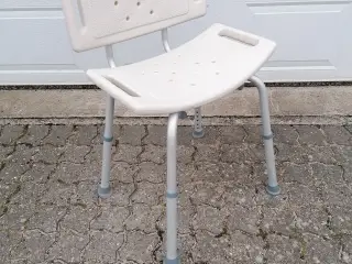 Badestol , Solid Model med Ryglæn