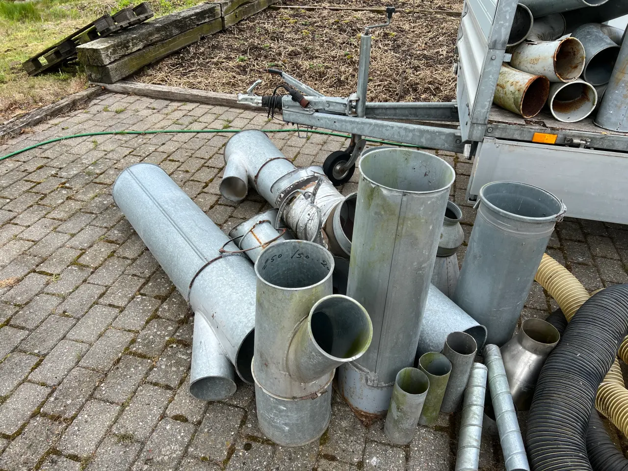 Billede 3 - Kongskilde rør mm. Flest 100 + 160 m/m