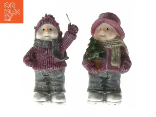 Dekorative snedækkede figurer (str. 14 cm)