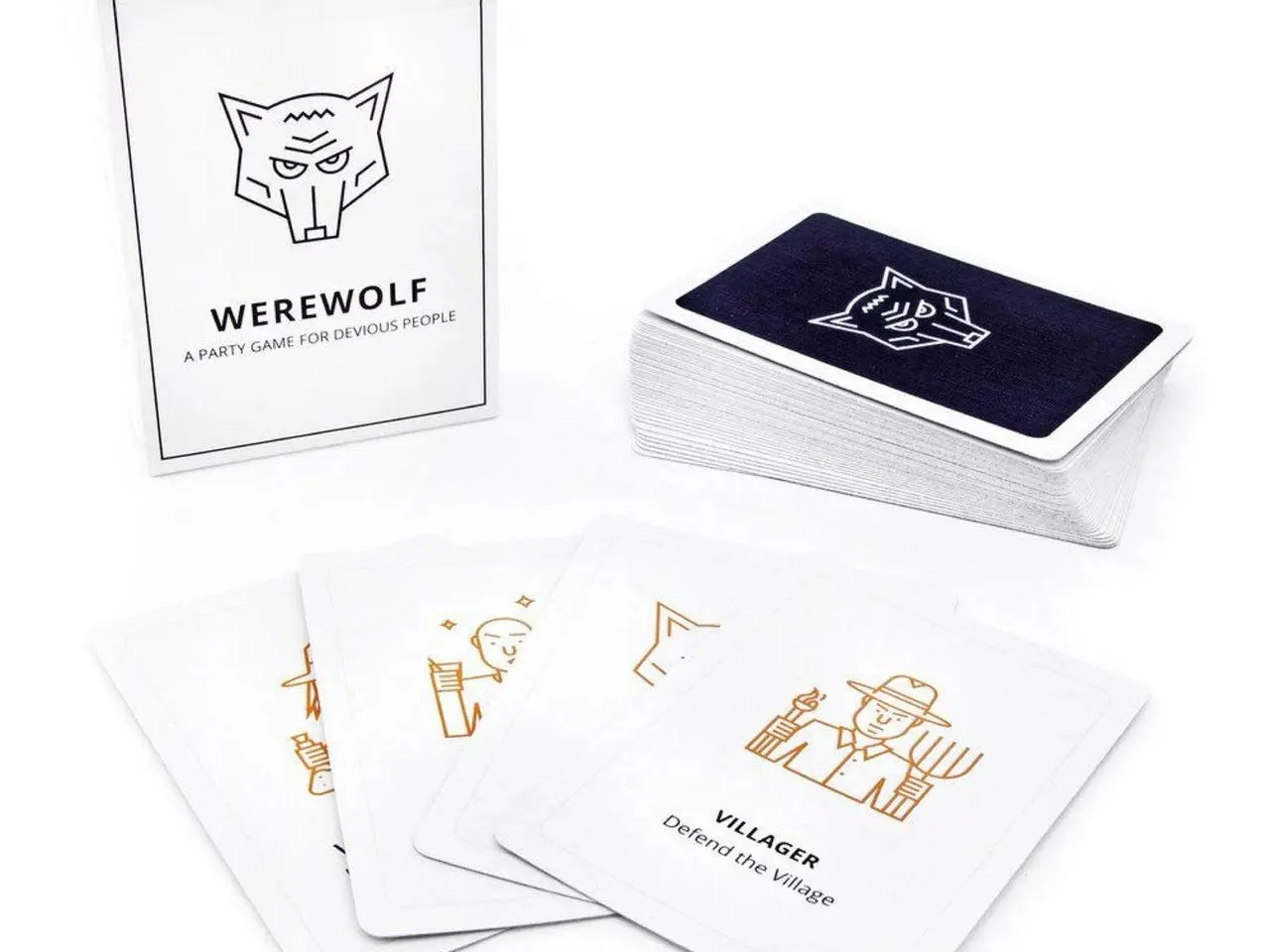 Billede 1 - Werewolf: A Party Game, strategi kortspil