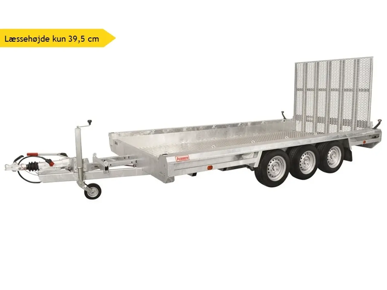 Billede 1 - 0 - Hulco Terrax 3 3500-394 Maskintrailer Terrax Maskintrailer i høj kvalitet