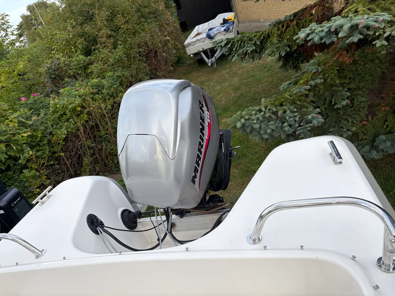 Billede 4 - Uttern C56 – Mariner 50 hk EFI – Brenderup 1000 kg