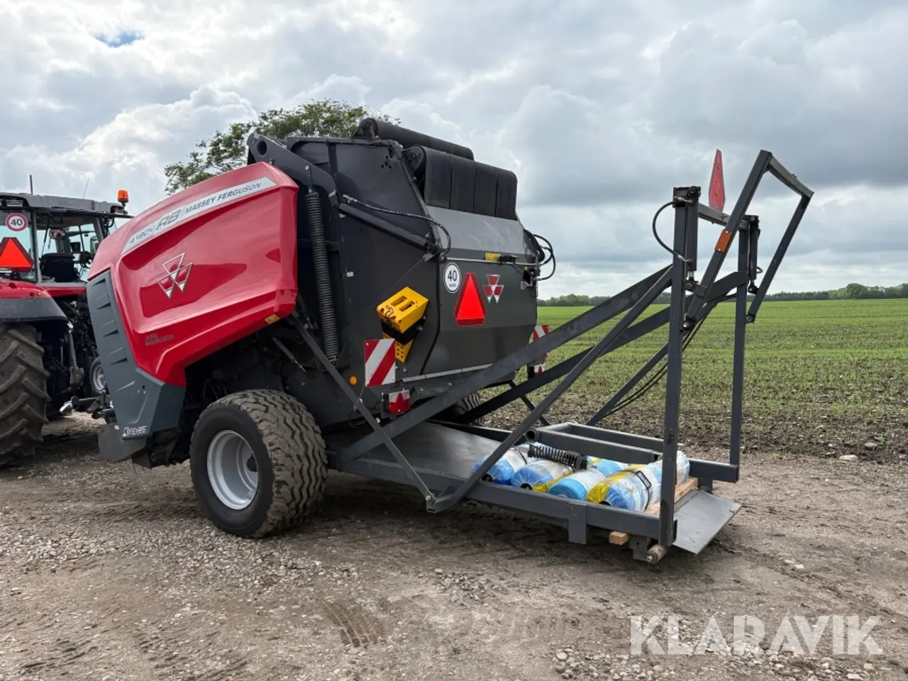 Billede 3 - Ballepresser Massey Ferguson 4180V RB