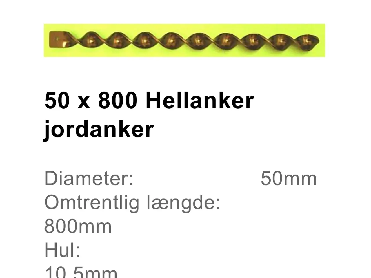 Billede 2 - Jordanker fra indusfix