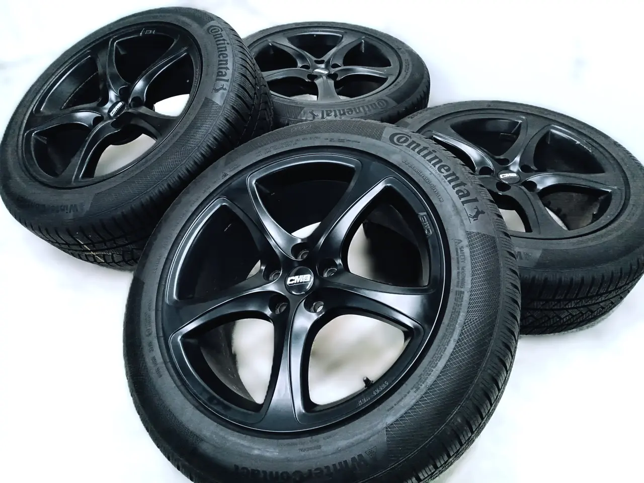 Billede 2 - 5x120 20" ET45 nav 72,6ø Land Rover vinterdæk