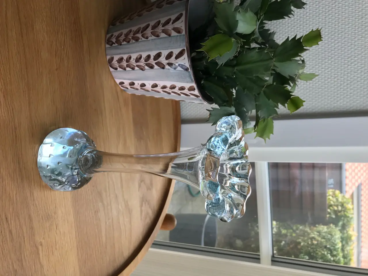 Billede 2 - Knoglevase -  Holmegaard eller svensk?