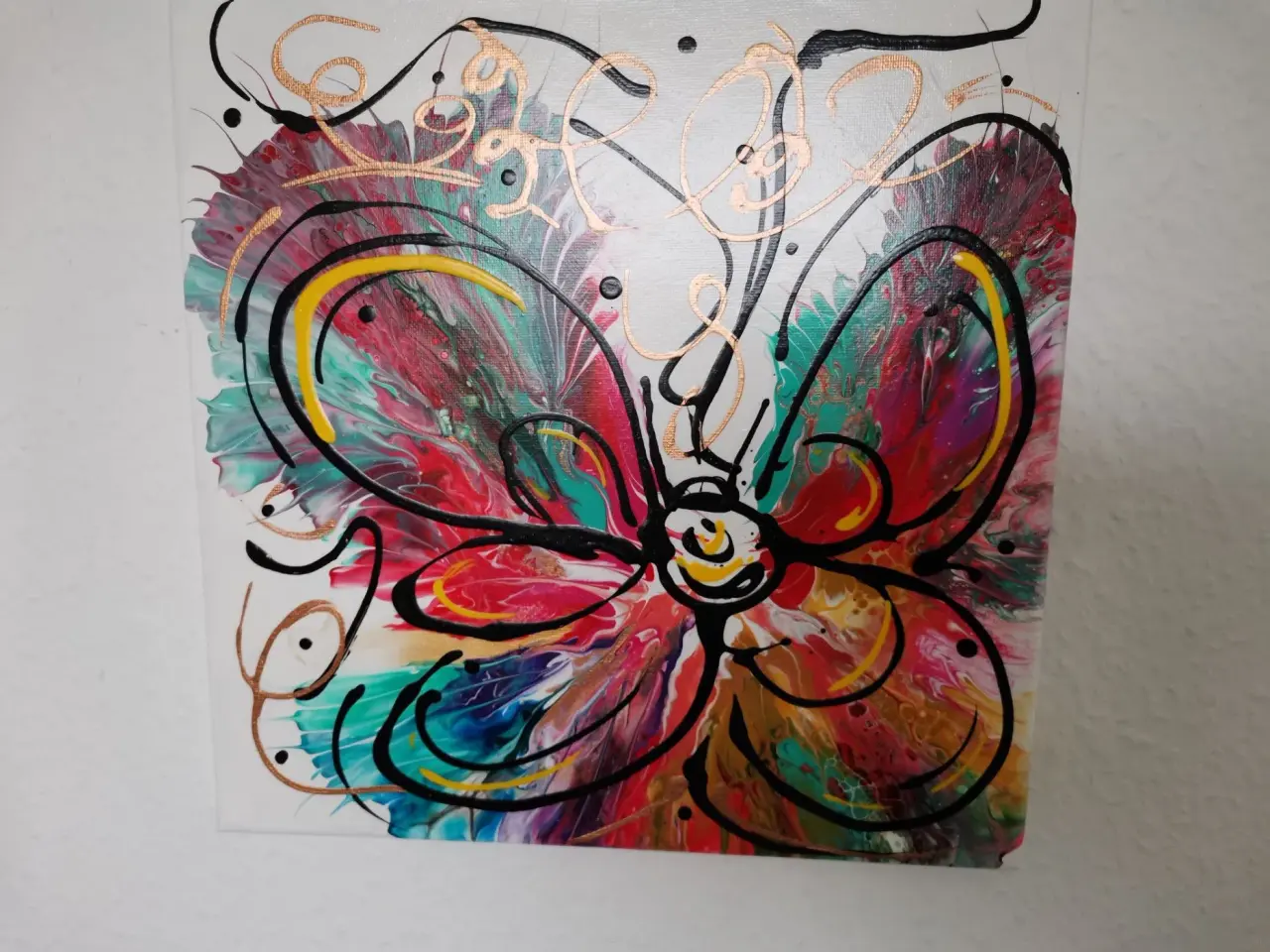 Billede 18 - Akryl malerier i Fluid Art