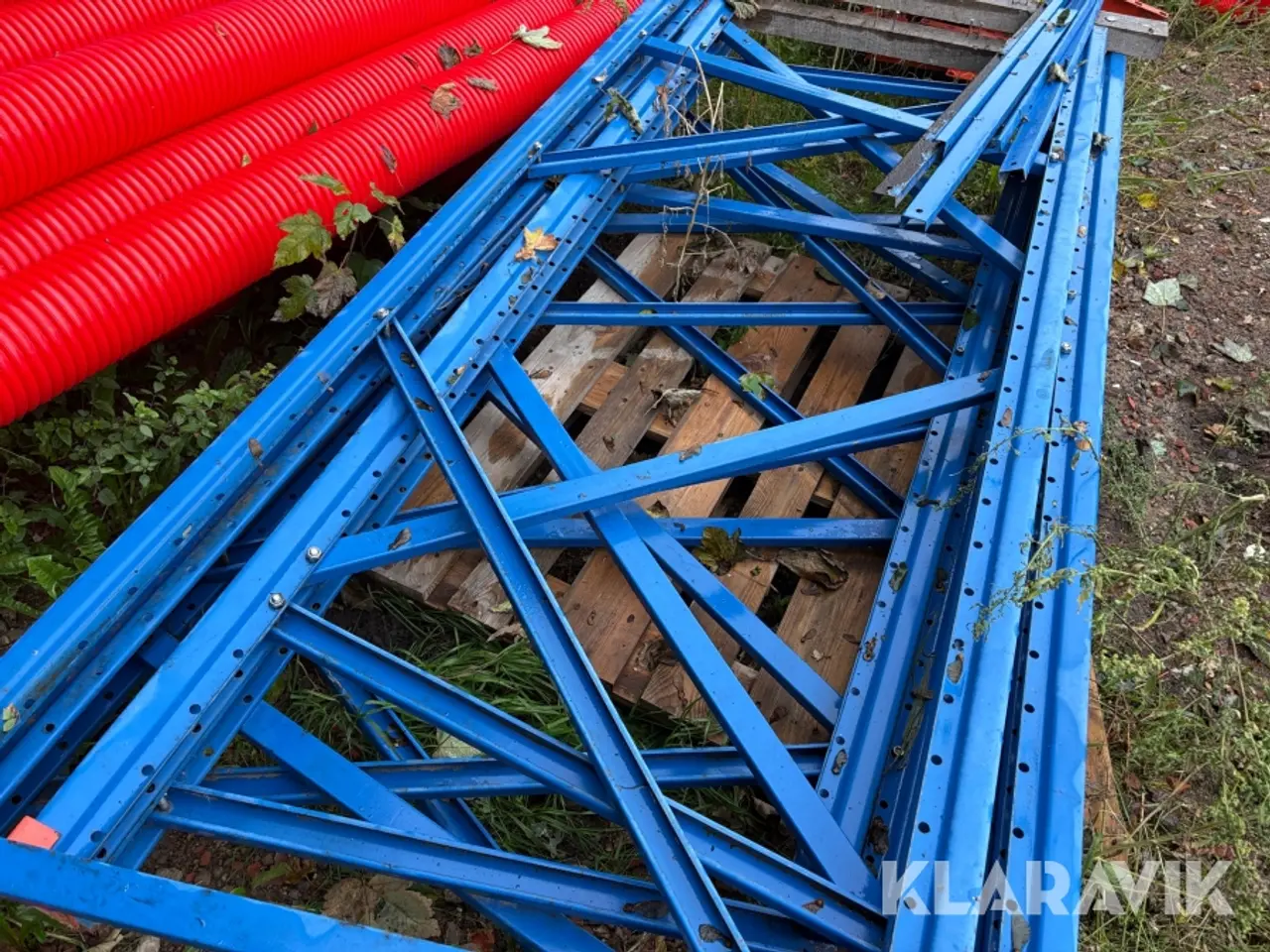 Billede 4 - Pallereoler Megalux - 6 endestykker + 22 wangere