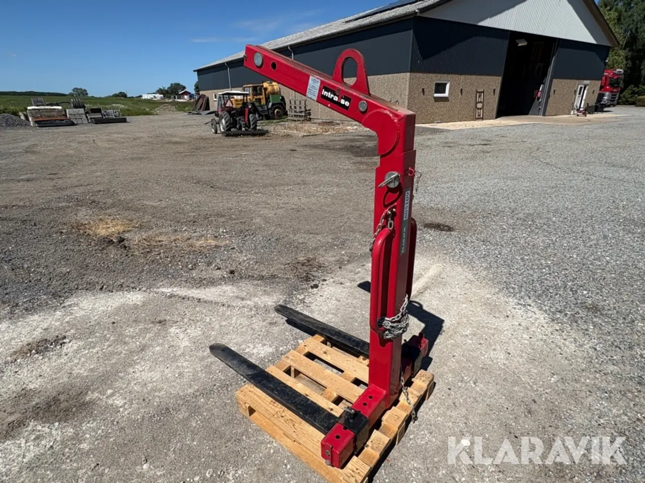 Billede 2 - Pallegafler til kran Intra.se - 1500 kg