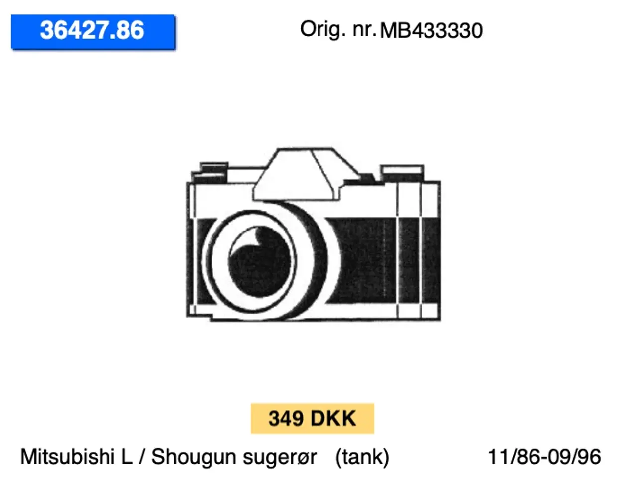Billede 4 - Mitsubishi L300-Shougun tanke