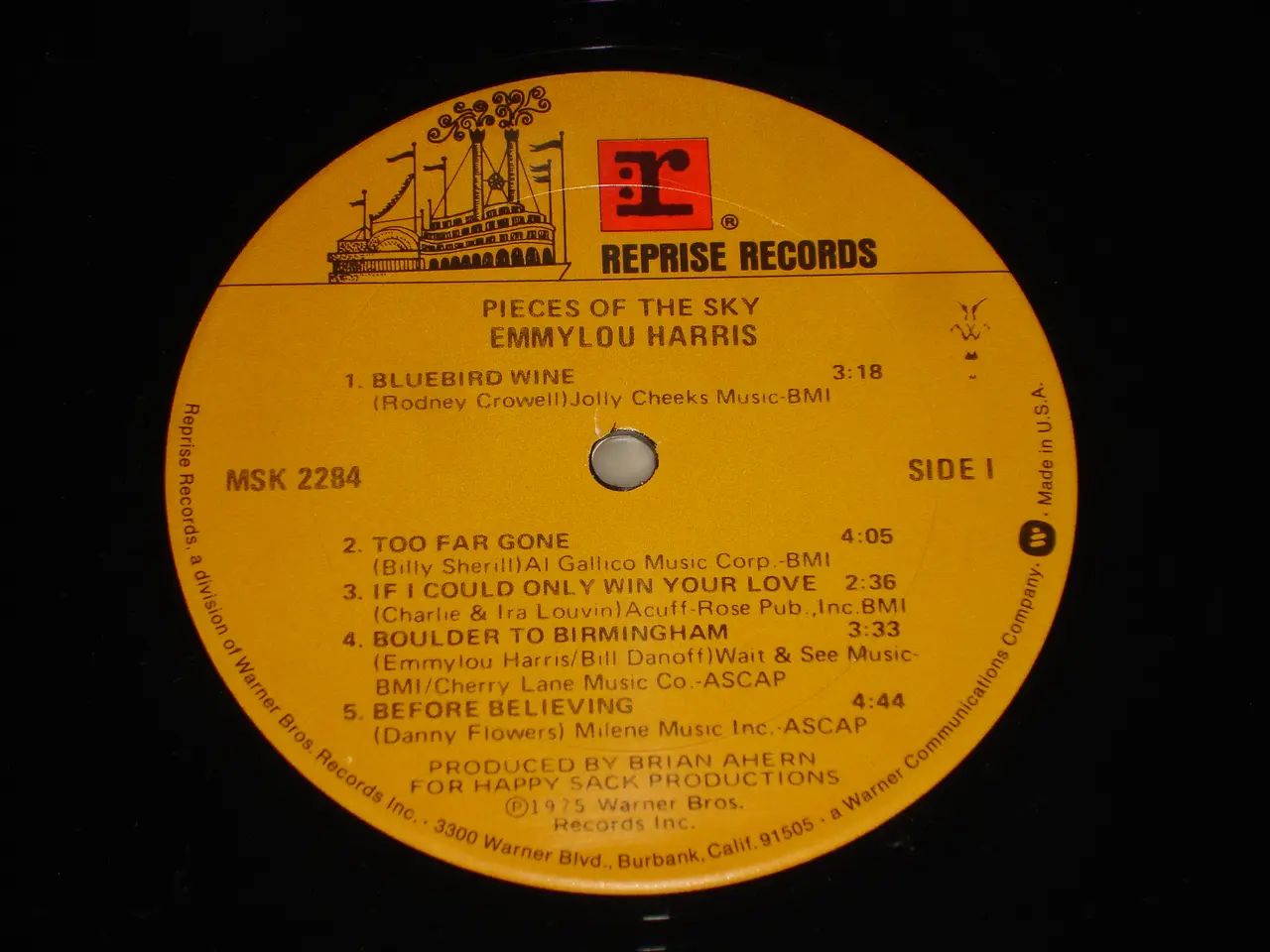 Billede 4 - (Sender gerne) Emmylou Harris – Pieces Of The Sky