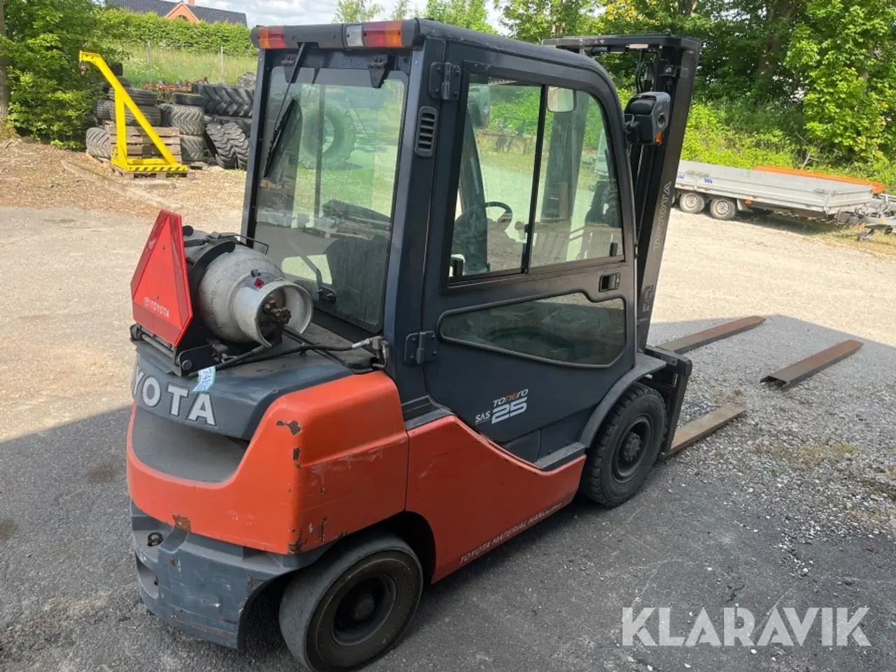 Billede 3 - Gaffeltruck Toyota 02-8FGF25