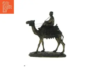 Figur med kamel til dekoration (str. LBH: 10x10x12 cm)