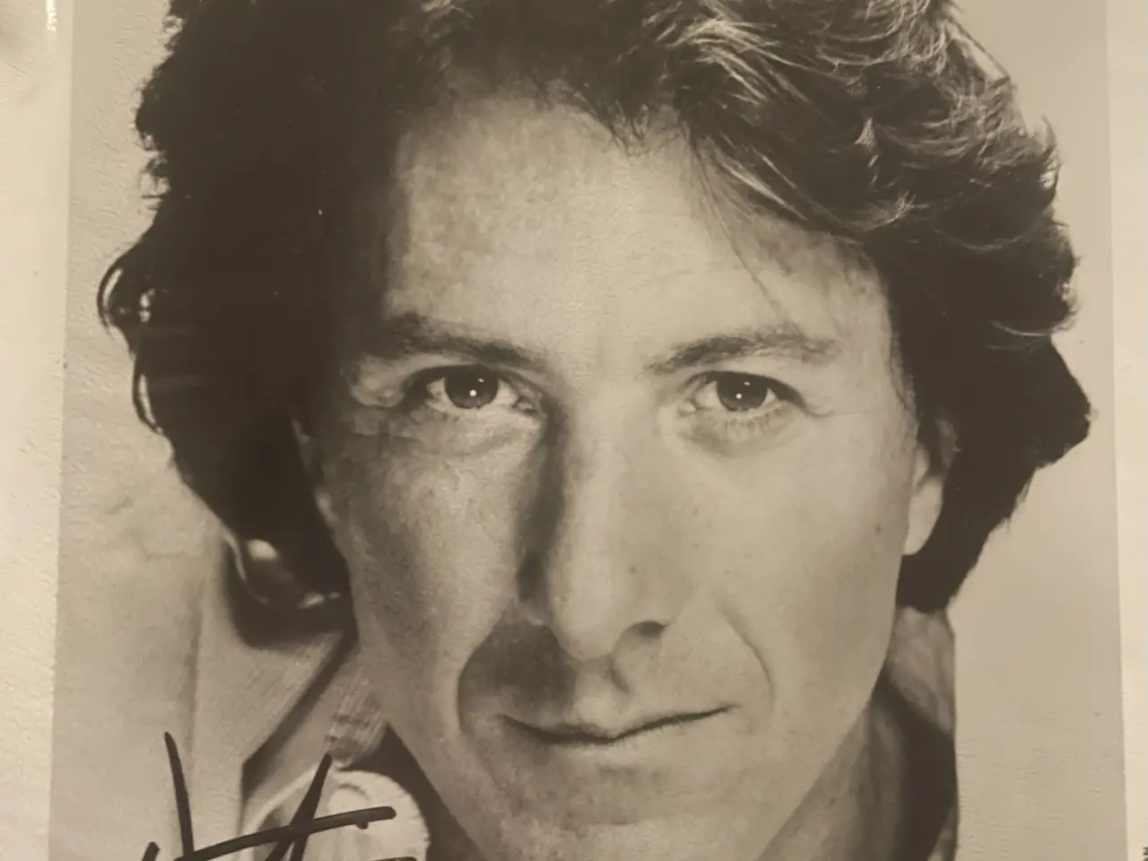 Billede 1 - Autograf af Dustin Hoffmann (18x24cm) !