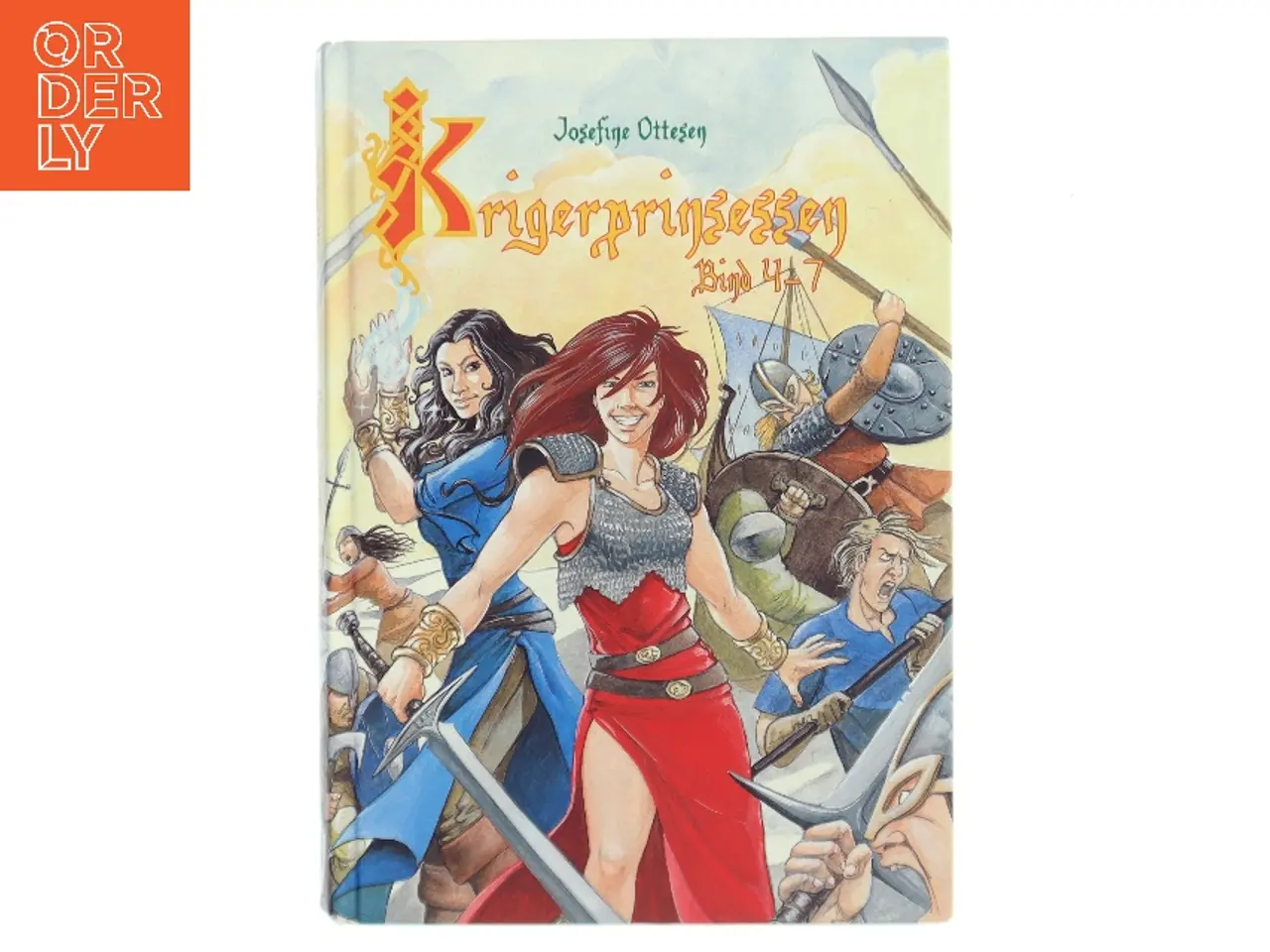 Billede 1 - Krigerprinsessen. Bind 4-7 af Josefine Ottesen (Bog)