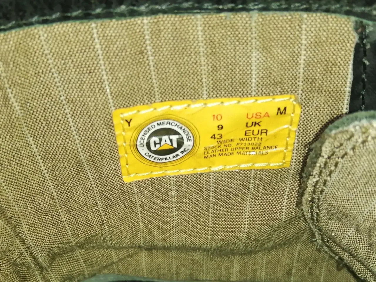 Billede 4 - CATERPILLAR STØVLETTER, STR. 43/UK 9, I FLOT STAND