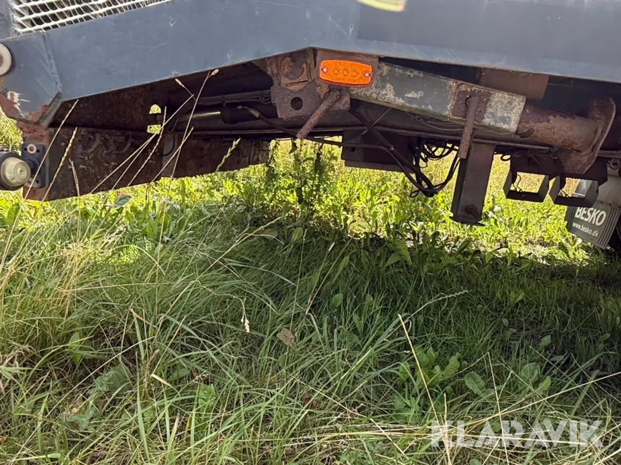 Billede 9 - Maskintrailer HFR PE 2X100 2-akslet med hydrauliske ramper