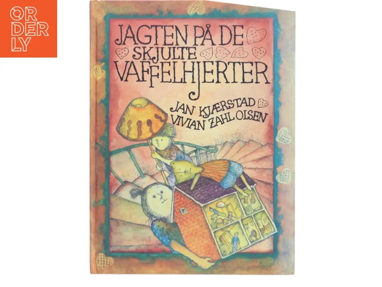 Billede 1 - Jagten på de skjulte vaffelhjerter af Jan Kjærstad (Bog)