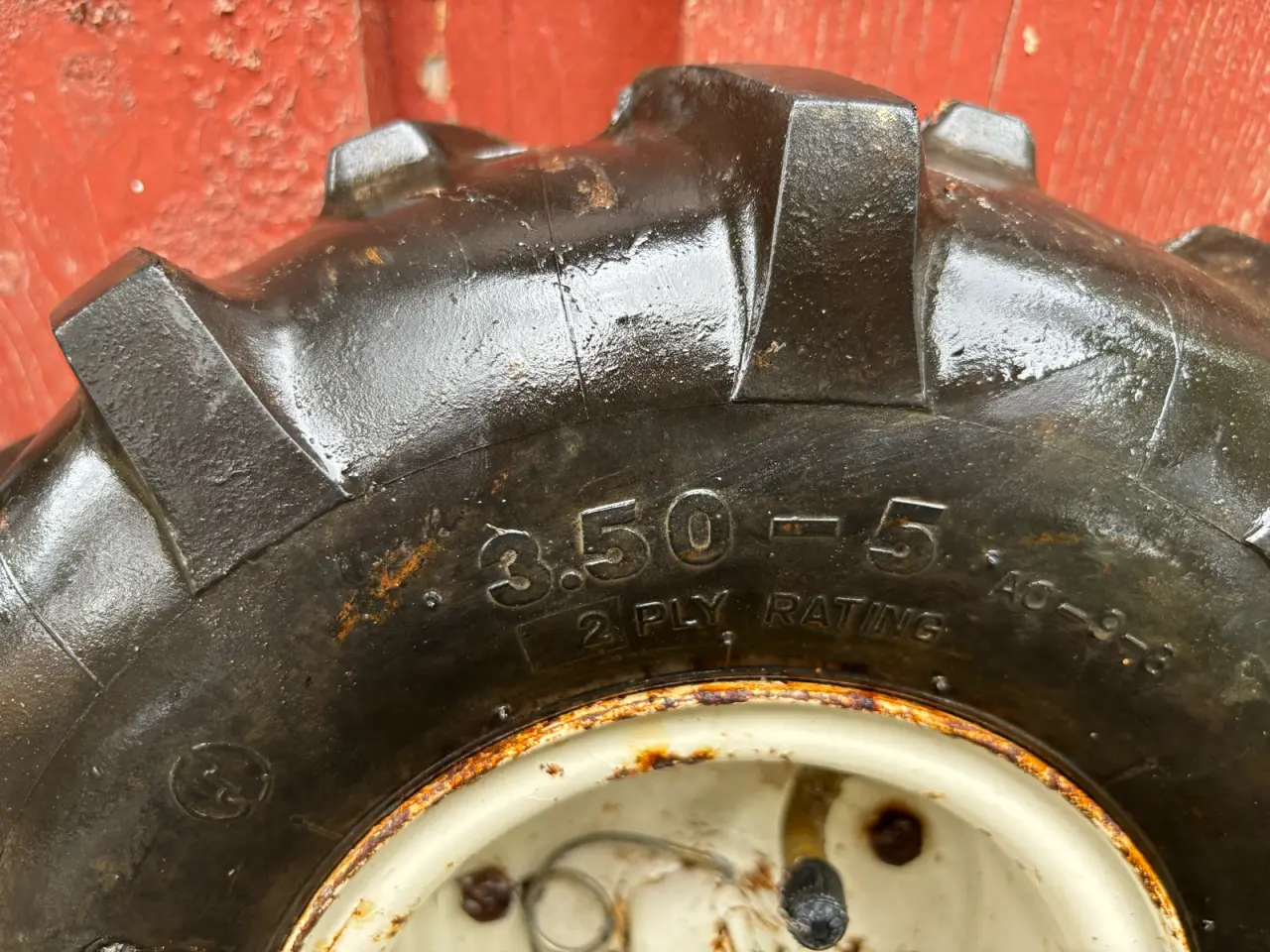 Billede 2 - Originale traktor hjul til Honda fræser