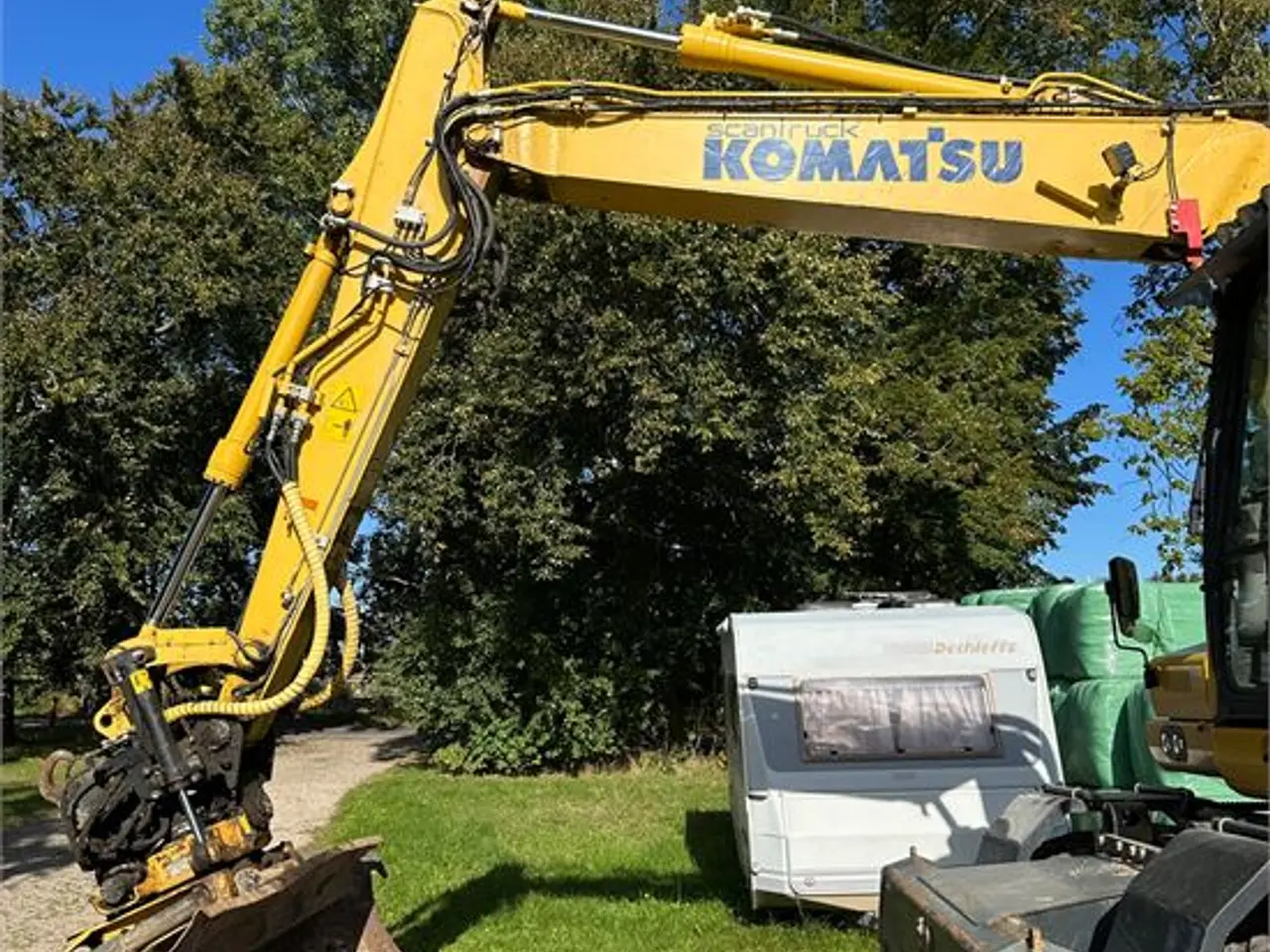 Billede 29 - Komatsu PW148-11 - 15 ton - Engcon Rotortilt