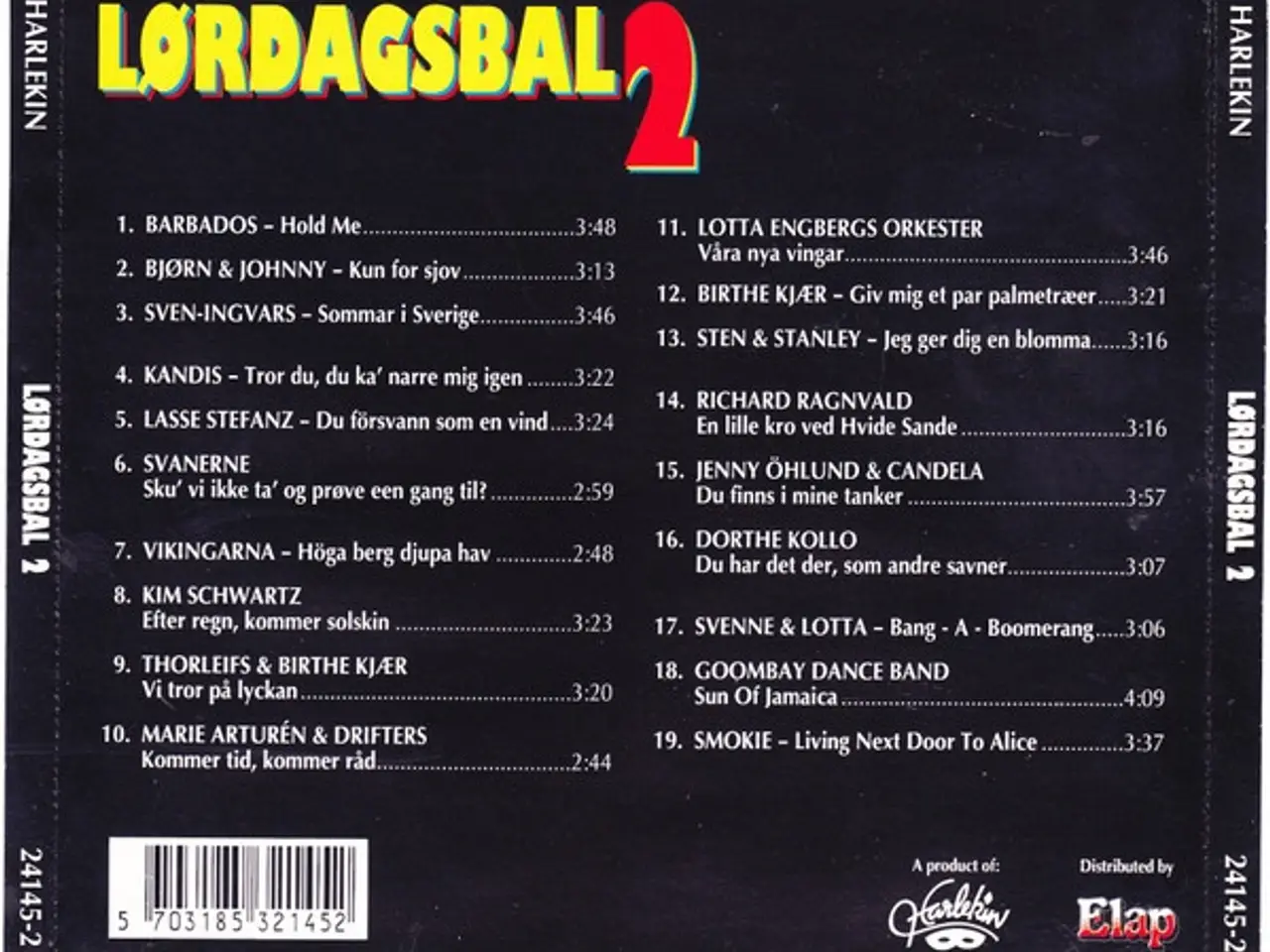 Billede 2 - Diverse kunstnere – Lørdagsbal 2 – CD