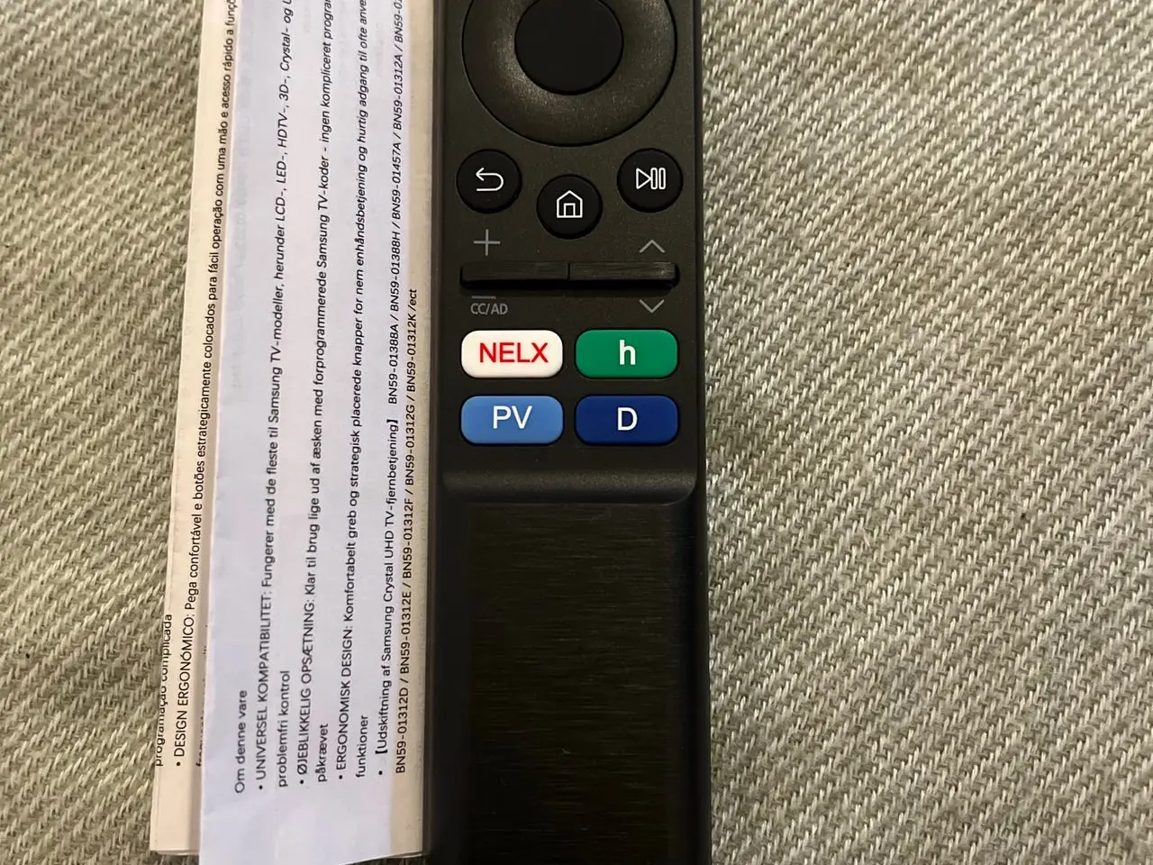 Billede 1 - Fjernbetjening til smart TV (universal)