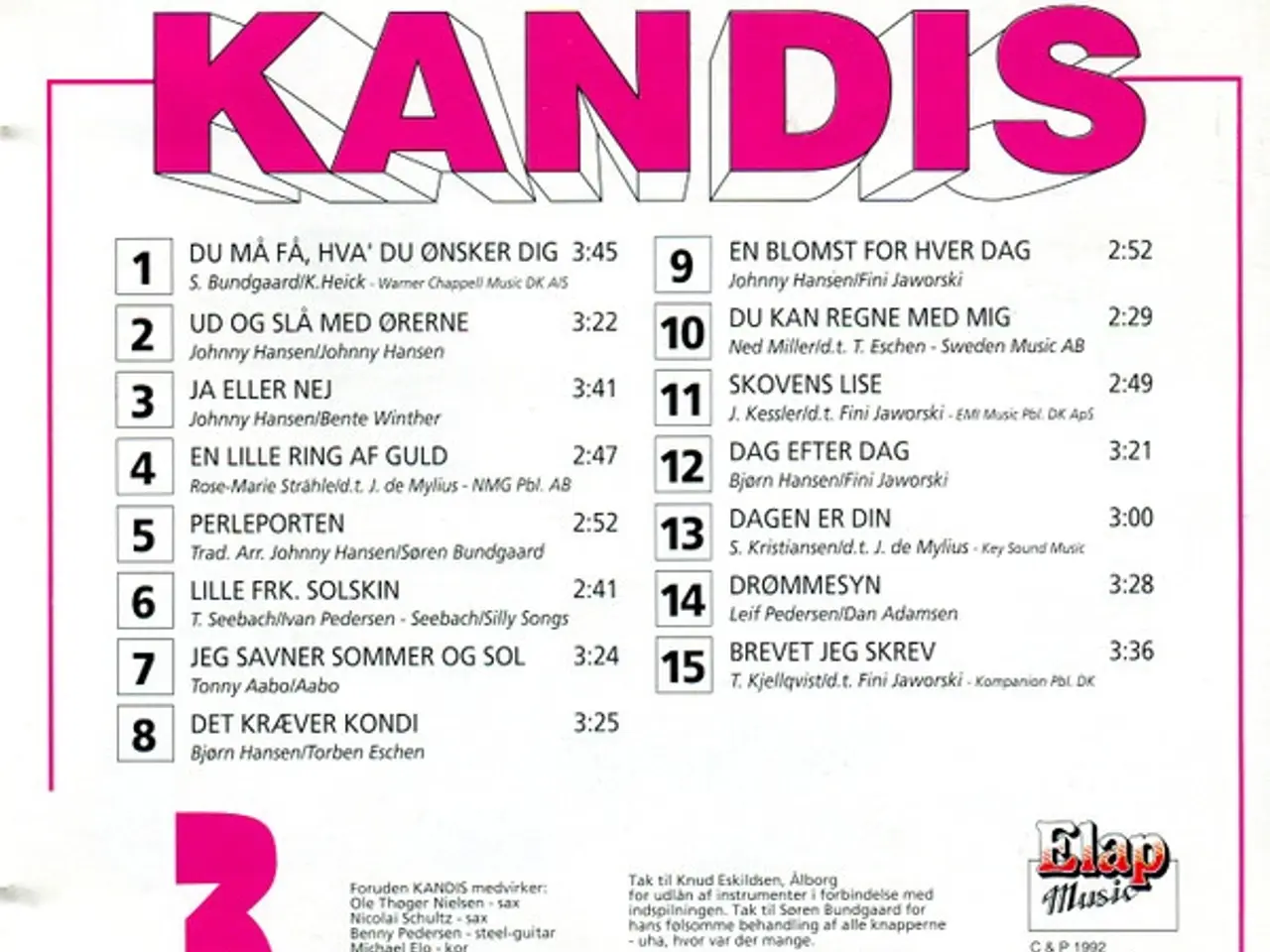 Billede 6 - Kandis – 3 – CD