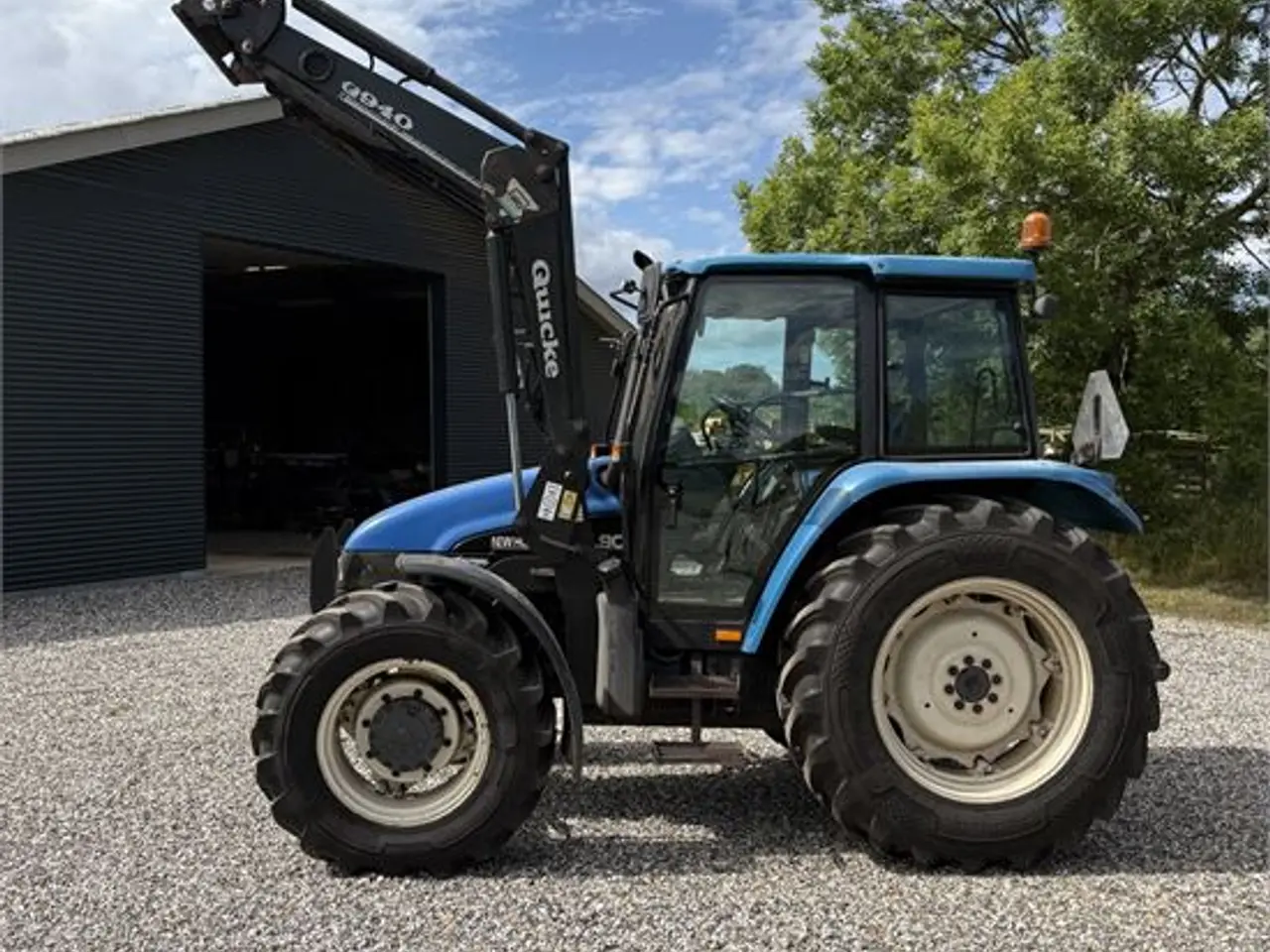 Billede 3 - New Holland TM90 L3 - Lav timetal / Low hours - Frontlæsser / frontloader