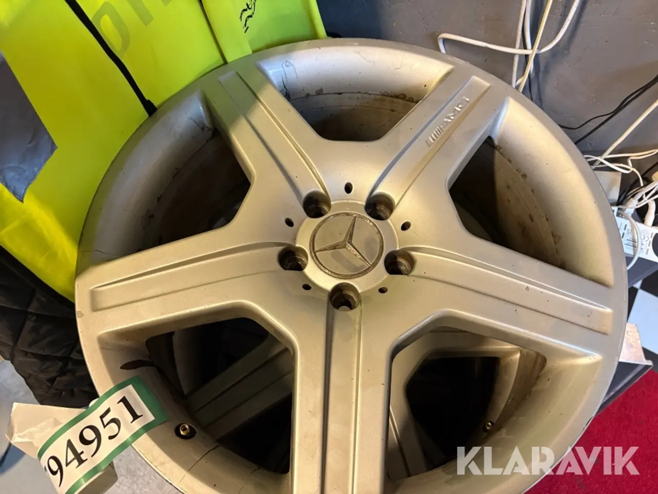 Billede 7 - Aluminiumsfælge Mercedes-Benz AMG - 4 styk