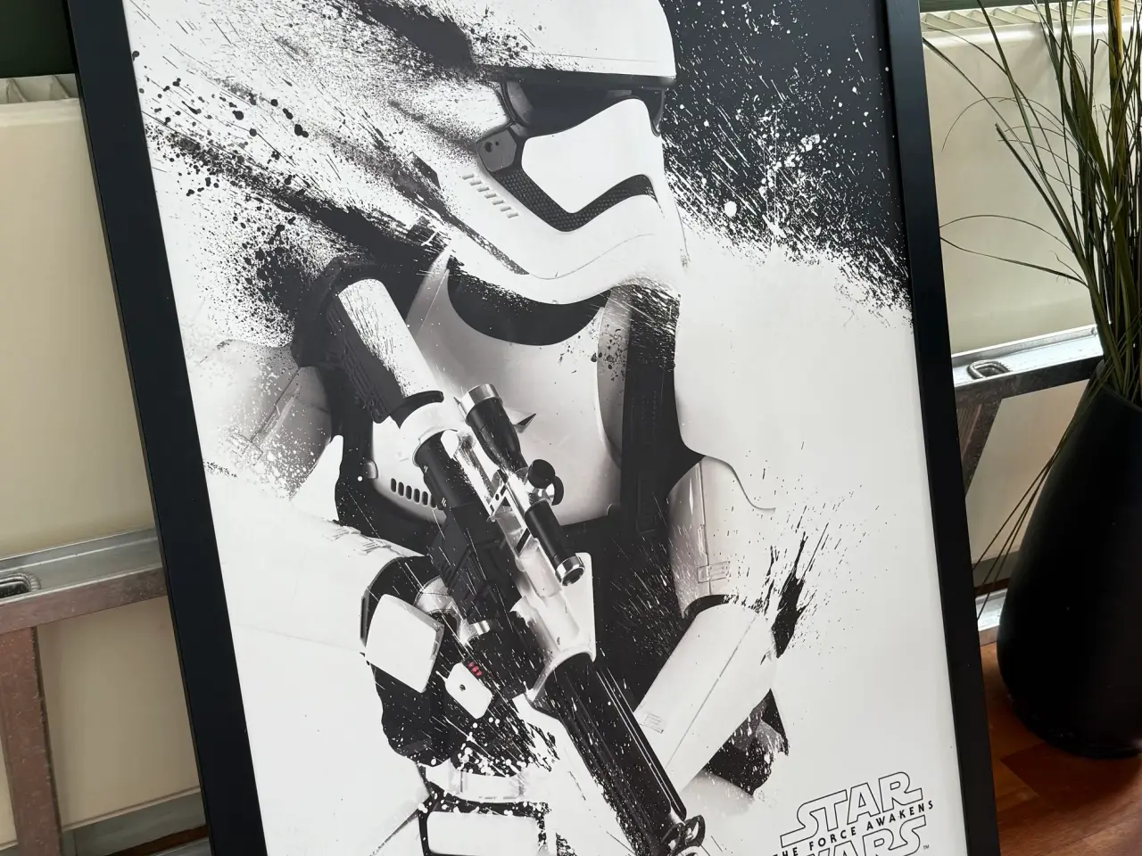 Billede 1 - Star Wars plakat i ramme