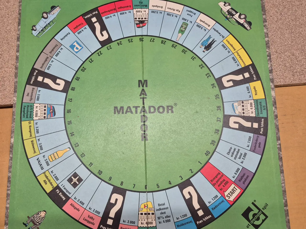 Billede 2 - Vintage ældre Matador Spil fra firma Drechsler