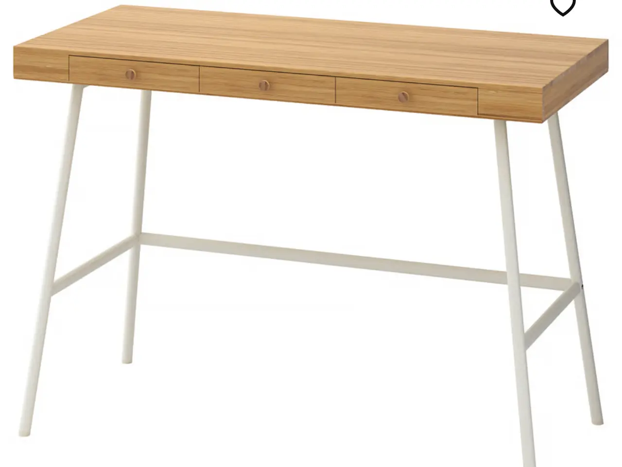 Billede 1 - IKEA Skrivebord + stol (NÆSTEN SOM NYT)