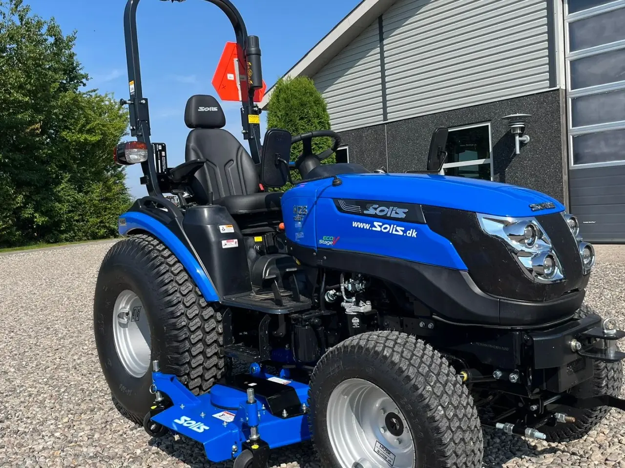 Billede 5 - Solis 26 HST Hydrostat Turf hjul og klipperbord