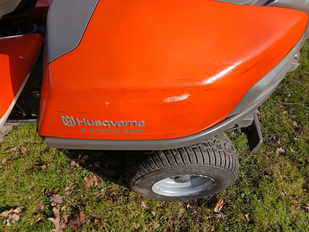 Billede 8 - Husqvarna R316TSXAWD plæneklipper  