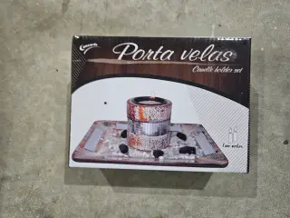 Diverse indretning, starinlys, porta velas candle