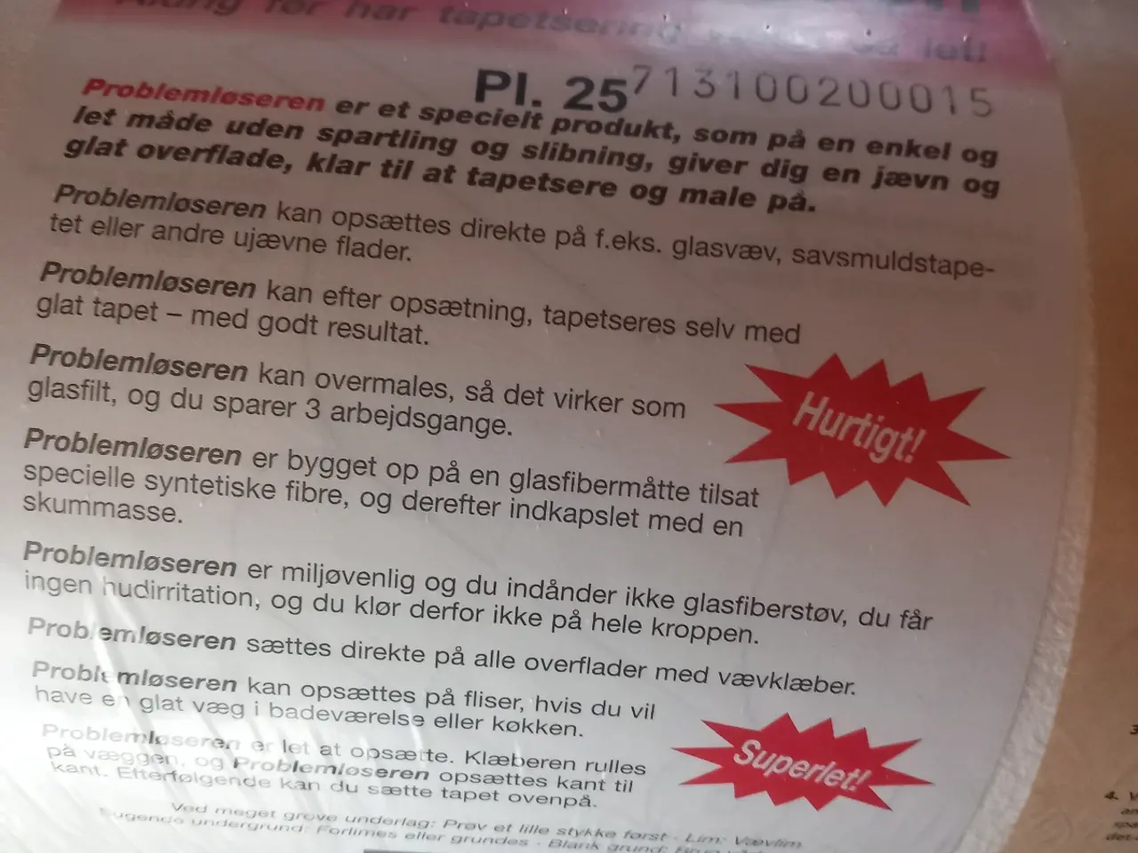Billede 3 - Problemløser glasfilt fra Juvita