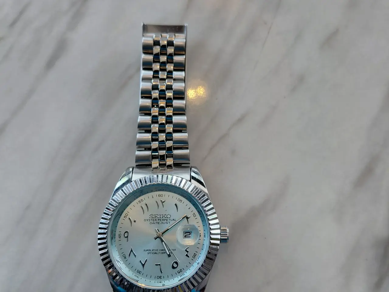 Billede 1 - Lækkert Seiko mod datejust 
