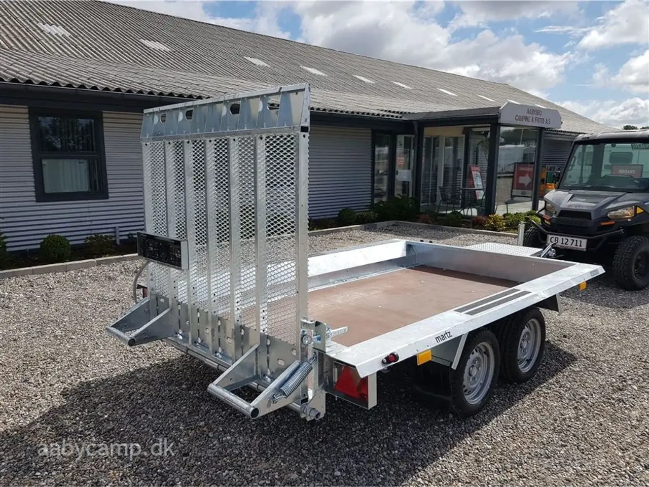 Billede 4 - 0 - Martz Builder 3 3015 2700 kg   Maskintrailer Builder 3 3015 2 akslet 2700 kg