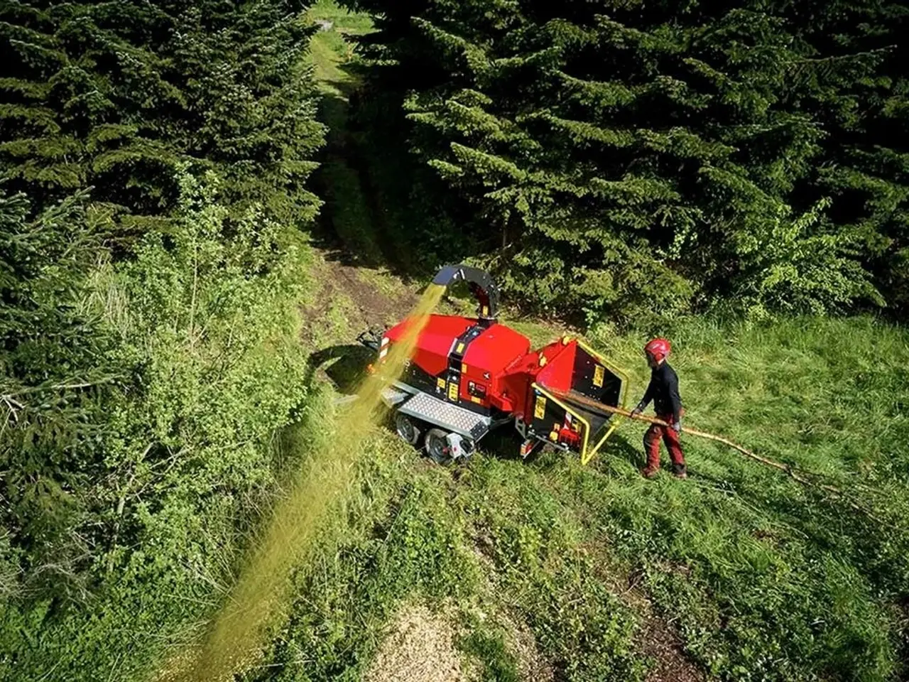 Billede 5 - TP 215 MOBIL T m. TP Pilot+, Hatz m. DPF 59 hk, tandemtrailer og 270 graders drejekrans