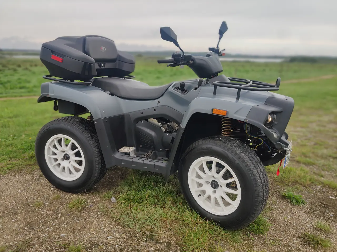 Billede 12 - Flot Cectek Gladiator 500 4x4 ATV på bilplader