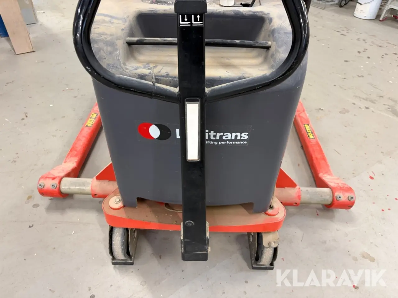 Billede 12 - Palleløfter med el-hejs Logitrans ELFS 1001/890 1000kg