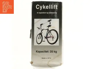 Cykellift til reparation og opbevaring (str. 20 kg 40 m cm)