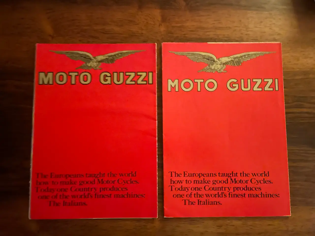 Billede 1 - Moto Guzzi brochure