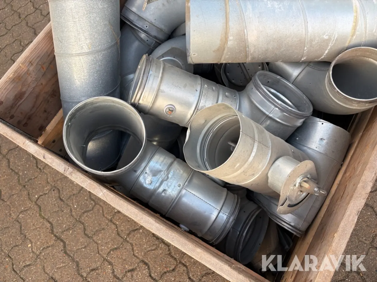 Billede 3 - Ventilations fittings + blæser