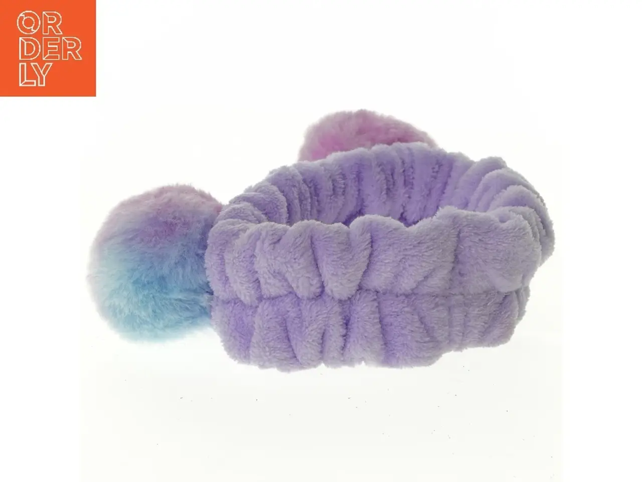 Billede 3 - Hårbånd med pompom´er (str. 13 cm)