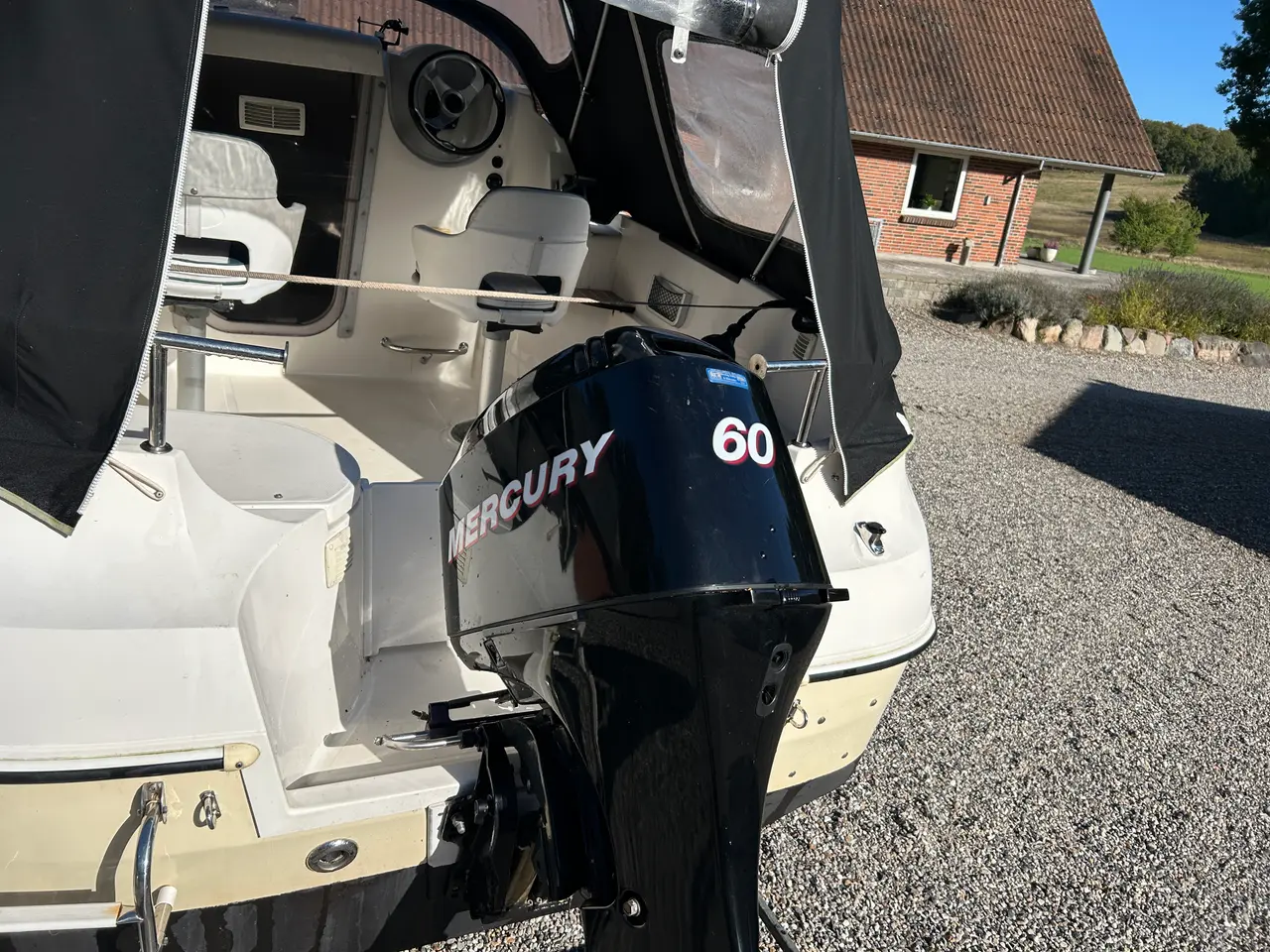 Billede 4 - Ørnvik 510 med 60 HK Mercury og Brenderup trailer