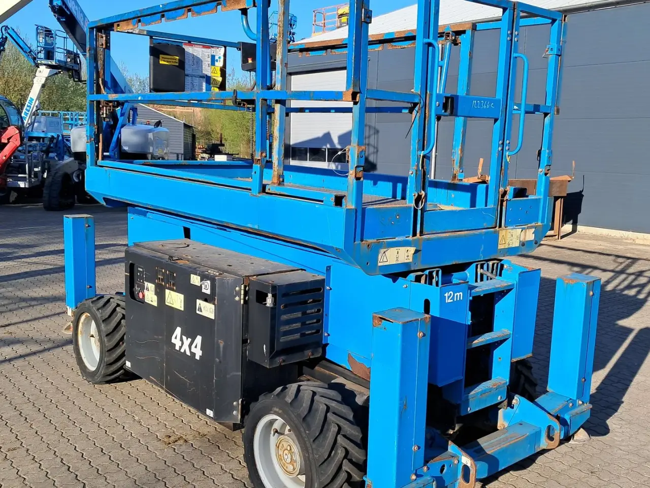 Billede 2 - Genie GS-3365 RT 12 m terrængående saxlift