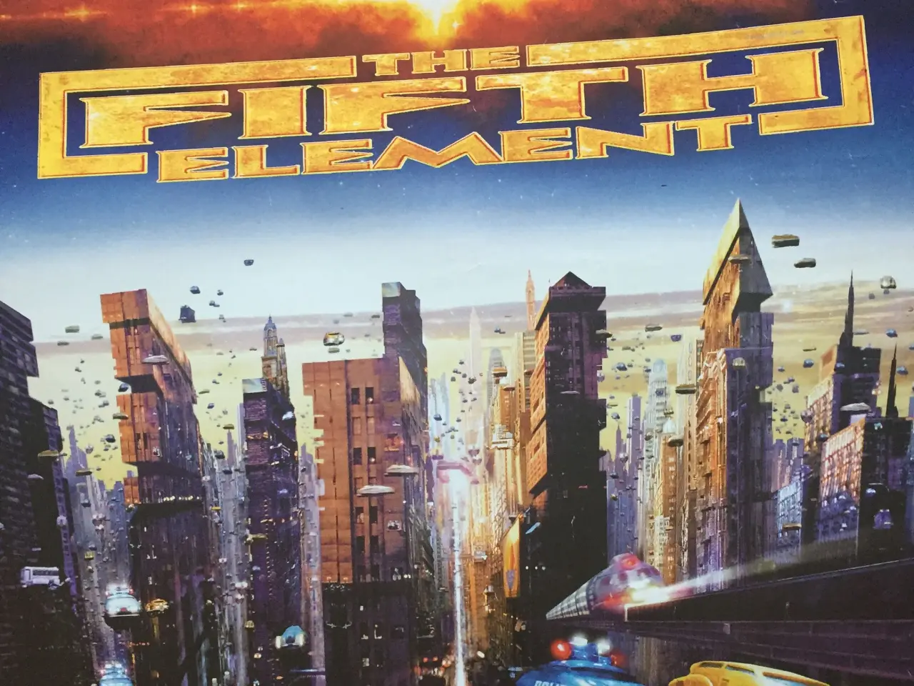Billede 5 - The fifth Element filmplakat NEDSAT