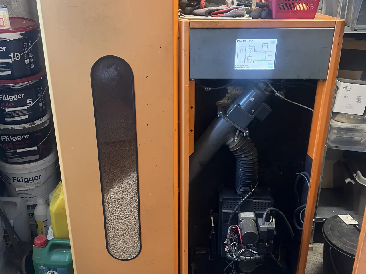 Billede 2 - Ekoheat 900 pillefyr