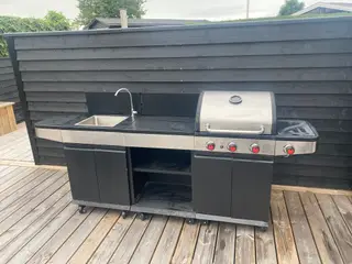 Udekøkken med Gasgrill